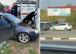 2 аварии на одном месте произошли на въезде в Таганрог за утро