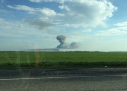 Под Таганрогом взорвался склад боеприпасов