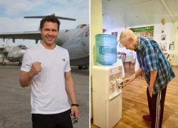 Благодаря выступлению Деревянко на авиационном заводе, Дом престарелых Таганрога получил технику