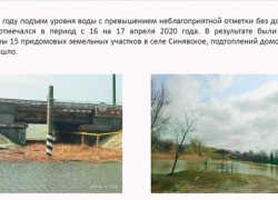 Дома под Таганрогом не были подтоплены в период повышения уровня воды