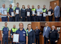 Глава Таганрога вручила благодарственные письма сотрудникам ГИБДД