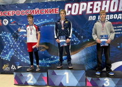 Таганрожцы блестяще представили область на Всероссийских соревнованиях по подводному спорту