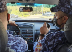 Росгвардейцы Таганрога задержали двух мужчин, воровавших отбойники