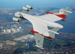  В ТАНТК  имени Г.М. Бериева  ведется разработка сверхтяжелого транспортного гидросамолета Бе-2500