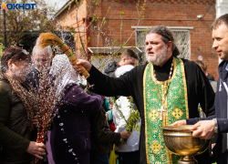 Сегодня в Таганроге православные отмечают Вербное воскресенье 