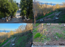 «Нефотогеничное зрелище»: почему смотровая площадка у Каменной лестницы разочаровала гостей Таганрога