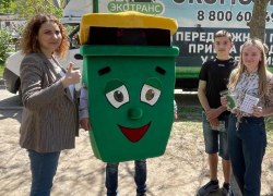 В Таганроге прошла первая акция раздельного сбора отходов «Экодвор»
