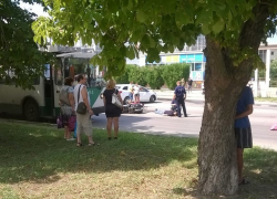 В Таганроге страшное ДТП с участием скутера и тролейбуса