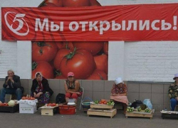 Торговля овощами с пола в Таганроге стала нормой