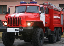 В Таганроге среди ночи загорелась «семерка»