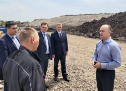 В Таганроге продолжается рекультивация полигона ТБО на Николаевском шоссе