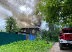В Таганроге в СНТ «Радуга» горел частный дом