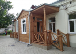 В Таганроге открыли обновленный «Дом Чехова» на улице Розы Люксембург