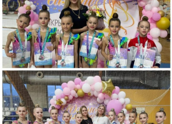 «Южное сияние» принесло множество медалей таганрогским гимнасткам