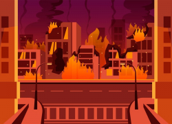 Крупный пожар в районе «Русское поле» ликвидирован вчера