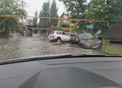 Повторение сюжета Керчи?!:Таганрог во время дождя практически ушел под воду