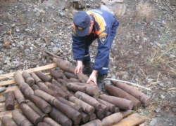 Под Таганрогом обнаружили целый склад боеприпасов времен ВОВ