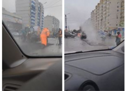 А в Таганроге асфальтируют дороги...