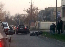 В Таганроге скутерист попал в ДТП