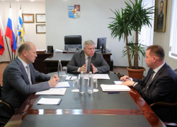 Губернатор Василий  Голубев с рабочим визитом посетил Таганрог