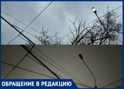 На ул. Кузнечной установили фонари, но работают они только днём 