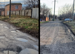 Два месяца ушло у администрации Таганрога на присыпку ям щебнем 