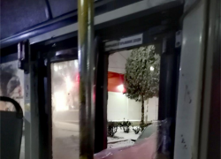 «Морозная свежесть включена»: обычный рейс маршрутки №50 в морозный день.