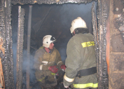 Под Таганрогом 9 сотрудников МЧС тушили пожар в СНТ 