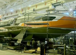 Катер, который будет возить пассажиров из Таганрога в Калач-на-Дону, почти достроили