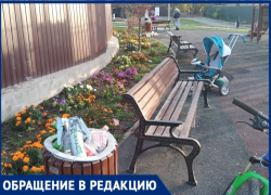 За несколько месяцев в Неклиновском районе испоганили парк за 14 млн рублей