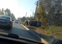 Таганрожцы зафиксировали ДТП с перевернутыми легковушками