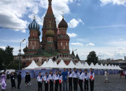 Таганрогский хор мальчиков выступил на Красной площади