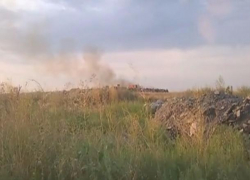 Жители окраин Таганрога три дня дышали дымом со свалки