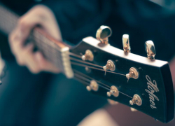 С ворованной гитарой и продуктами задержали в Таганроге молодую девушку