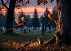 Дикие звери заселяют действующее кладбище в Таганроге