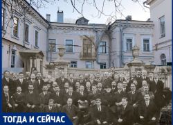 Фотографию двора ЦВР столетней давности подарили музею Таганрога