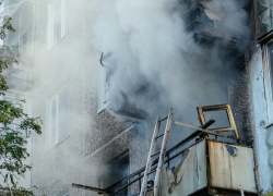 В Таганроге произошёл пожар в жилом доме