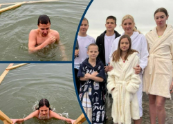 Крещенские купания в Таганроге в самом разгаре!