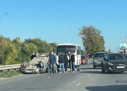 ДТП с «перевертышем» произошло в Таганроге