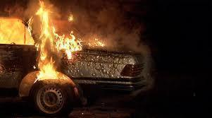 В Таганроге сгорел автомобиль