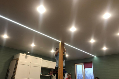 Натяжные потолки - "Топлинг" - 