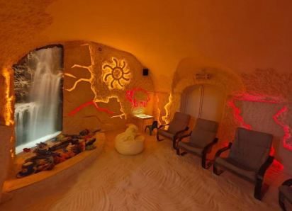 Услуга дня:  посещение соляной пещеры со скидкой 50%