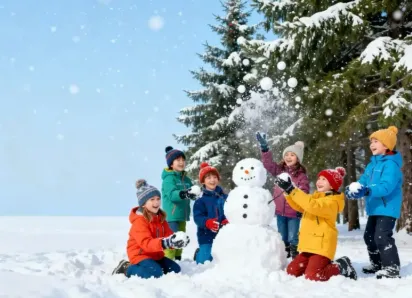 Новогодние каникулы в лагере «Мир»-дети зажигают, родители отдыхают