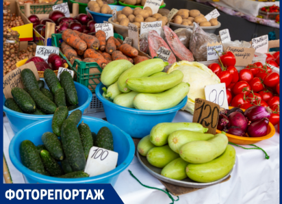 Весеннее разнообразие на рынках Таганрога 