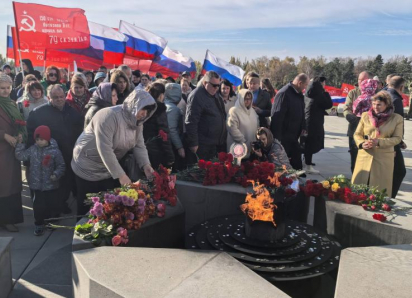 На Дону завершилась патриотическая эстафета «Венок Славы»