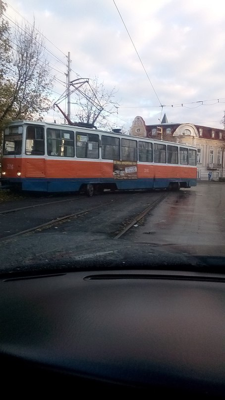 В Таганроге встал общественный транспорт