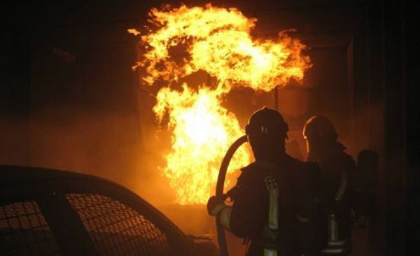 ДТП в Таганроге стало причиной пожара