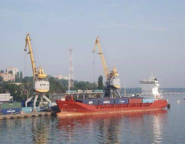 Учения на акватории порта Таганрога