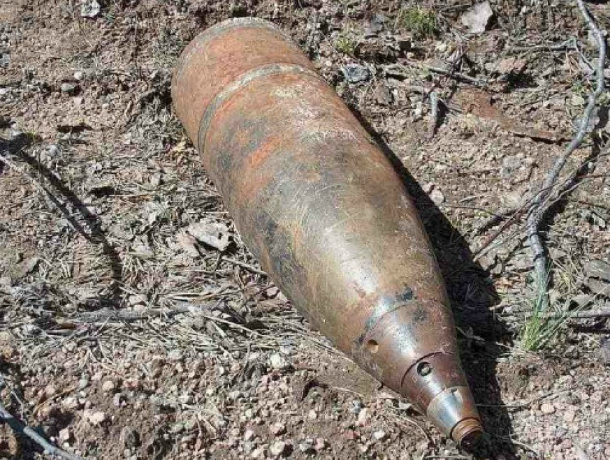 Снаряд времён Великой Отечественной обнаружили под Таганрогом