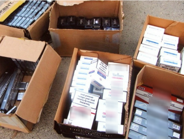 Контрафактные сигареты на два миллиона рублей изъяли полицейские Таганрога